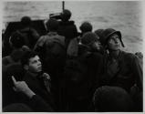 [Landing at Humbolt Bay - First wave of American troops in LCPs on way to White Beach, Humbolt Bay, New Guinea. Meeting little opposition, they moved quickly inland to Hollandia, April 22, 1944.]
