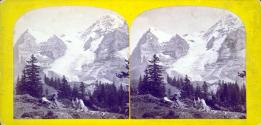 Le Monch rt L'Eiger, Wengern-Alp.  Suisse