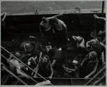 [In boat, some wounded]