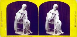 The Reading Girl. P. Magni, Sculp.