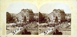 Fontaine St. Michel, à Paris. Vue Instantanée.