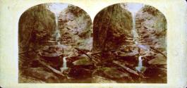 A Rocky Scene in the Plauterkill Clove. Catskill Mountains