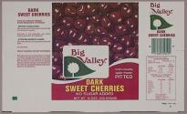 Big Cherry Brand Dark Seeet Valleys