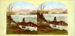 View of the Rapids and Cataract Hotel, Niagara Falls