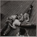 [Sleeping on deck]