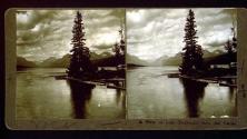 View of Lake McDonald from the Outlet, Montana