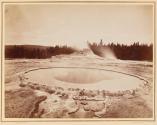 Castle Geyser and Hot Spring, Fire Hole Basin, Hot Spring Series.