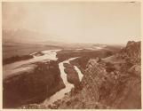 Valley of the Yellowstone, Below Boettlers, Yellowstone Series 1871.
