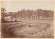 Mud Spring, on the Yellowstone River. Hot Spring Series.