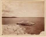 Hot Spring Cone, In Yellowstone Lake. Hot Spring Series.