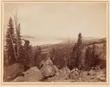 Yellowstone Lake, Birds Eye View from South East Arm, Yellowstone Series 1871