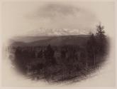 Pike's Peak from Park Station. Col. Mid. Ry. (Colorado Midland Railway).