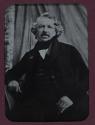 [Copy photograph of a daguerreotype portrait of Louis Jacques Mandé Daguerre]