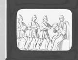 La vierge et les mages.