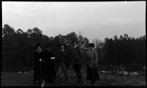 Group portrait-outdoors, Oak Lodge Trip