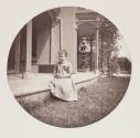 [Young girl on porch]