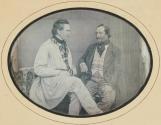 [Self-portrait with Charles Wheatstone, physicist]