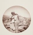 Cook boy "Eva," fish from Cataract