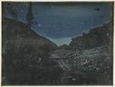 [View looking north towards the head of the Notch of the White Hills (later Crawford's Notch), White Mountains, New Hampshire]