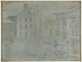 [King's Chapel Burying Ground, Tremont Street, Boston, winter]