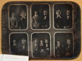 [Six family portraits]