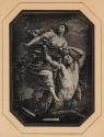[Reproduction of Jean Audran's copper engraving Nessus and Deianira]