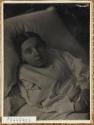[Woman in sick bed]