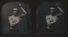 [Figure study of Francis George Claudet]
