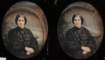 [Seated young woman]