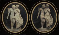 Reproduction of statue of Cupid and Psyche