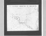 ZW. Map showing positions of German troops after attack on Namur.