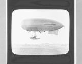 ZW. British army airship in flight.