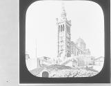 Marseilles. Cathedral of Notre Dame de la Garde.