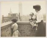 [Hermine Käsebier Turner with Mason and Mina Turner]