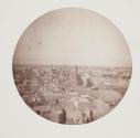 View Cairo from tower Mosque Tulun