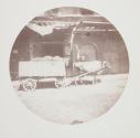 Cow drawing cart, Cairo