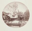 Queen of Greece in Carriage, Athens