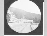 The Rostrevor Quay and Mourne Hotel.