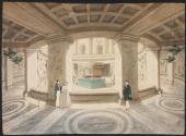 Tombeau de Napoléon / [Napoléon seated fireside]