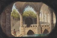 Cloître en ruiner
