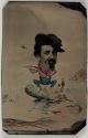 [Caricature of man fishing]