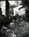 [Landscape with building, mill wheel and stream]