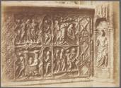 Auxerre Cathedral (?), detail, relief sculpture