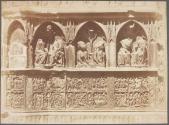 Auxerre Cathedral (?), detail, relief sculpture