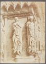Rheims Cathedral, detail, sculpture