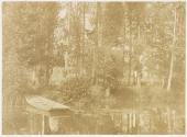 [Boat on pond]