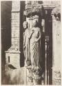 Cathédrale de Chartres, Grandes Figures des Pilastres du Portail Septentrional