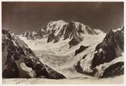 Le Mont Blanc, vu du Jardin
