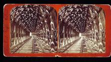 Interior of Snow Shed