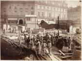 [Work yard in front of Paris Opera]